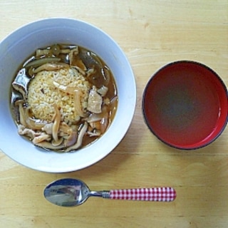 ☆きのこの和風あんかけチャーハン☆